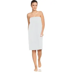 Vossen Damen-Saunakilt Well-L weiß 80 cm x 140 cm