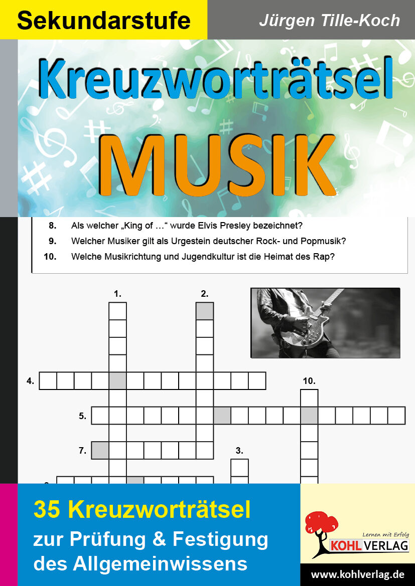 KOHL Verlag Kreuzworträtsel Musik