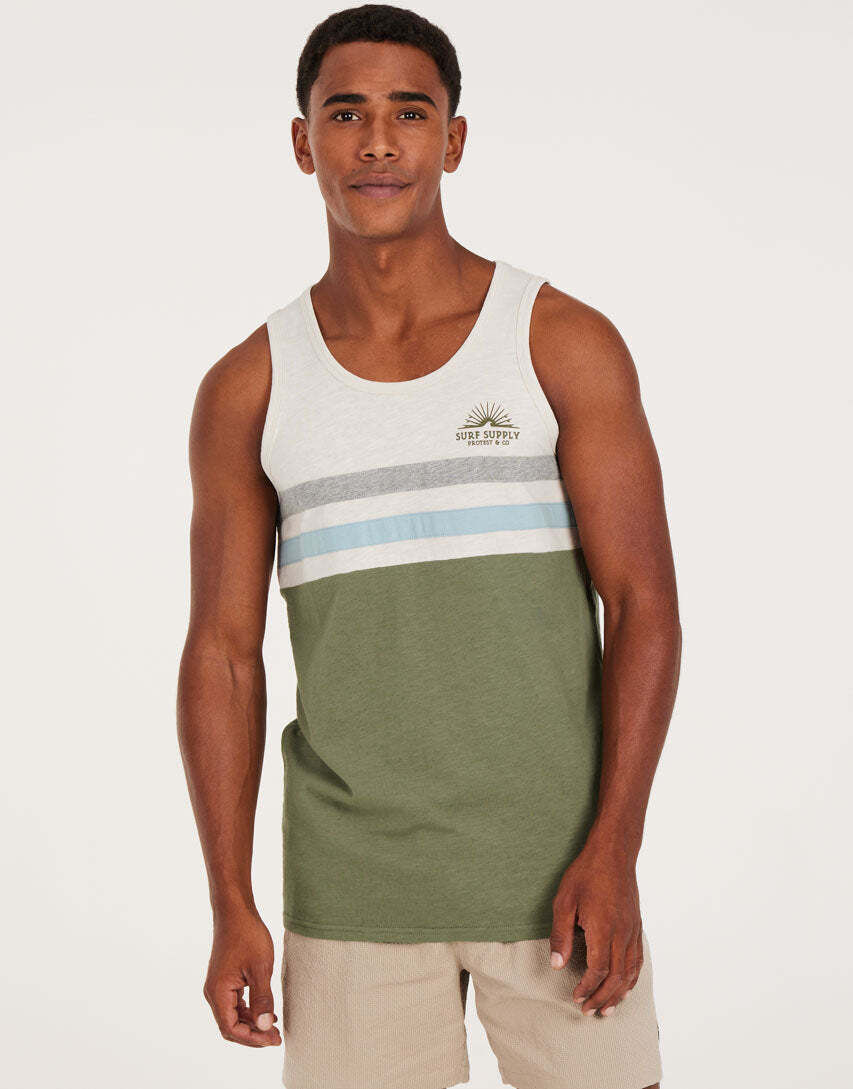 Kurzarmshirt PROTEST "Singlet PRTSAMO", Herren, Gr. XS, grün (artichoke grün), Obermaterial: 100% Baumwolle CO., Shirts Kurzarmshirt artichoke grün XS