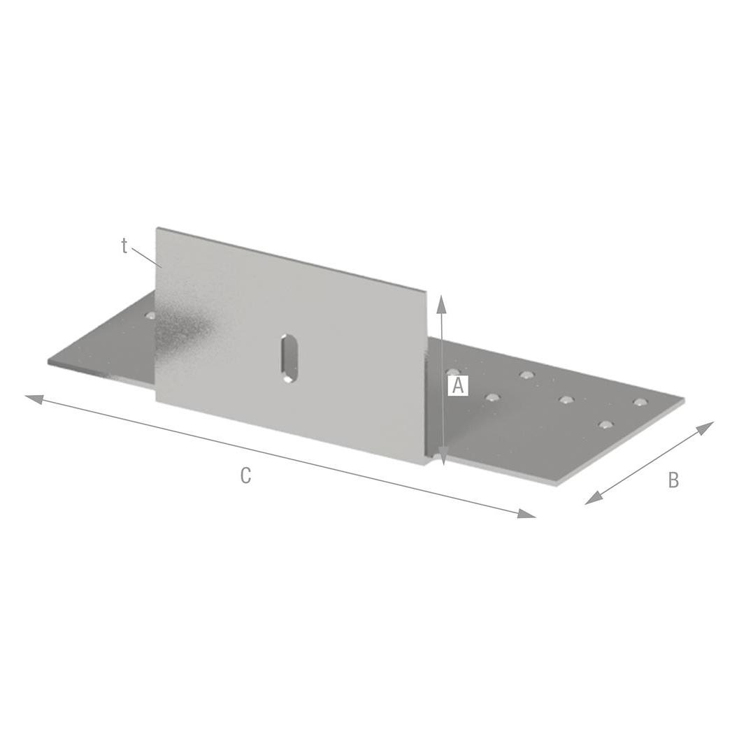 Simpson Sst Simpson Schubwinkel 2-teilig mit 4x JT2-3-5,5x25 (2 Stk.) (218105)