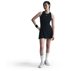 NIKE Victory Dri-FIT Tennis Kleid Damen 010 - black/white M