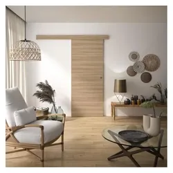Optimum, Zubehör Türbeschlag, Schiebetür-Bausatz – – BARBADE2 – H 204 x 83 x 3,6 cm, MDF, hohe Qualität, einfache