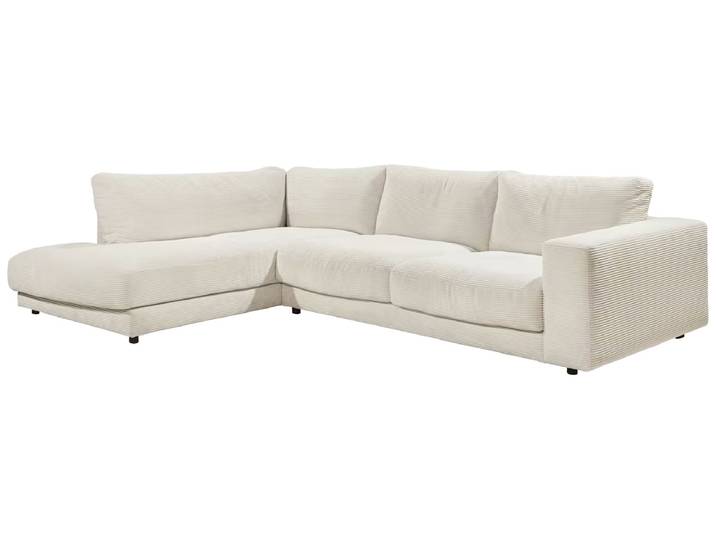 Lascondo Ecksofa Hagerstown 2.0 Cord Snow