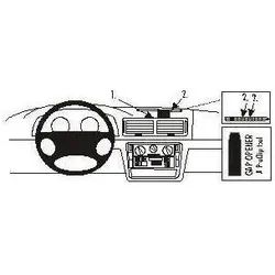 Brodit, Auto Innenraum Zubehör, Mounting bracket Extra