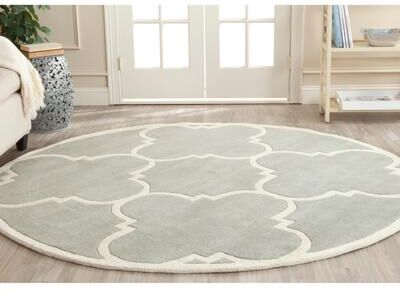 SAFAVIEH Handmade Chatham Vicie Modern Wool Rug