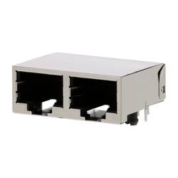 Molex Molex 445600002 Ganged Cat 5 445600002 Buchse Polzahl Sensoren 8P8C 1 St.