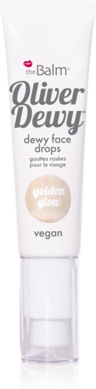 theBalm Oliver Dewy Face Drops Liquid Highlighter shade Golden Glow 28 ml