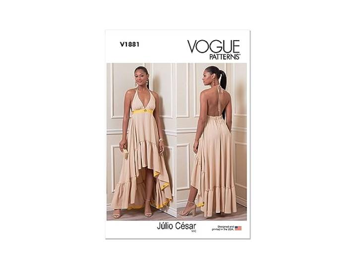 Vogue Patterns V1881Y Mist Jurk Y (XS-M)
