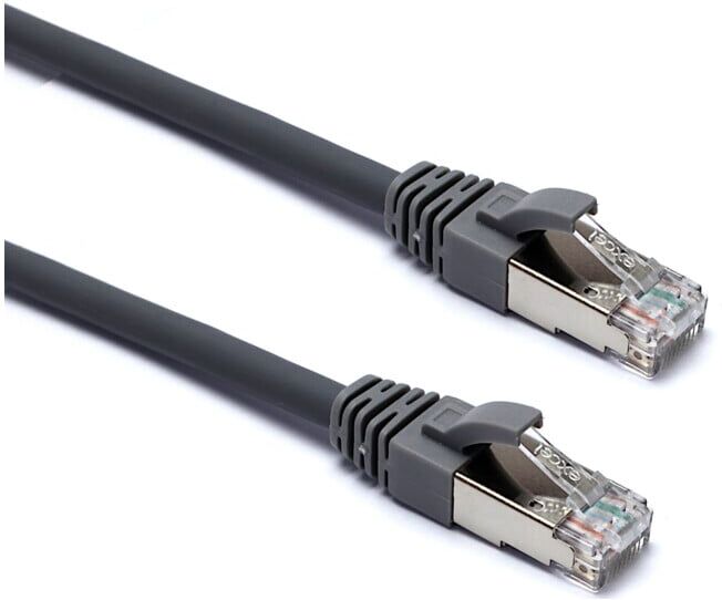 Excel Netw Câble de raccordement S/FTP Cat.6A 20 m gris AWG26 (106-010)
