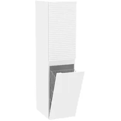 Naturel Savona Badezimmerschrank hoch 36x145x31,8 cm glanz weiß Glanz SAVONAV36BIK