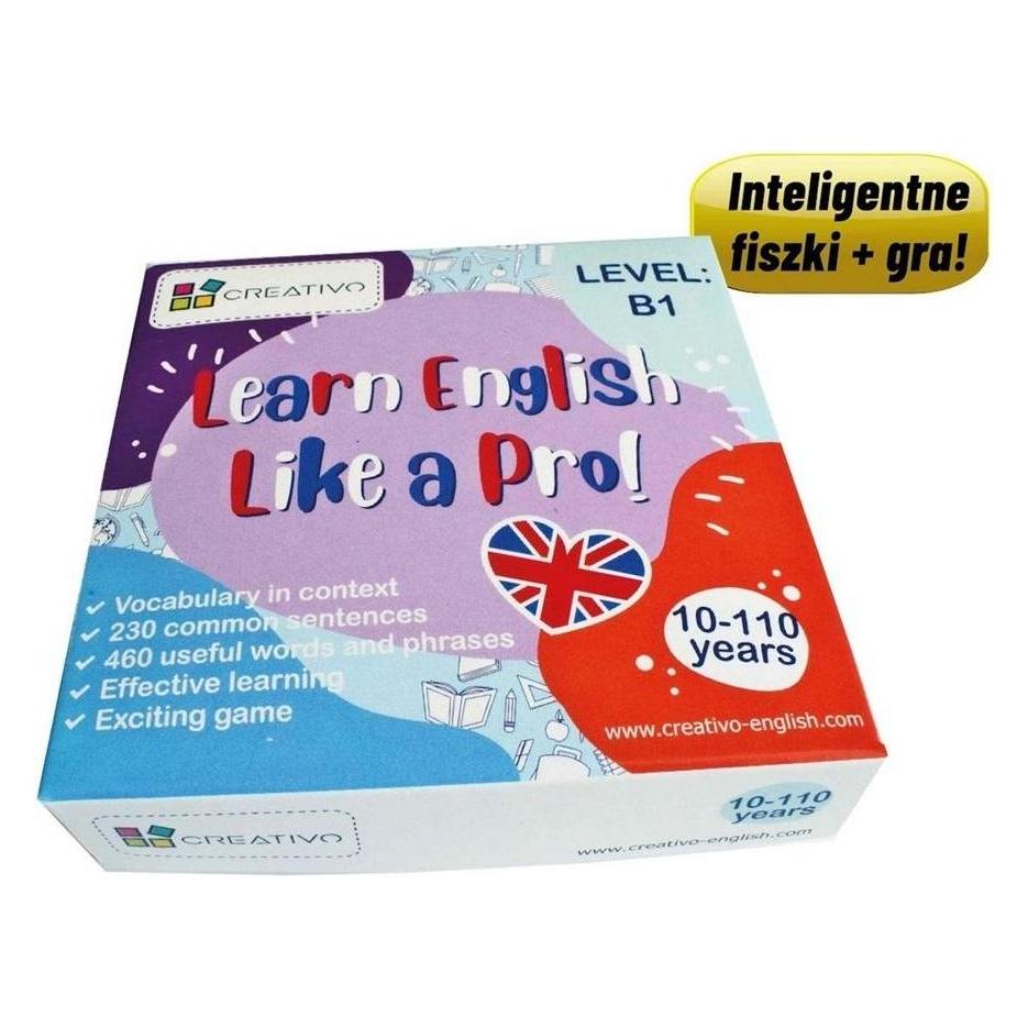 Creative Lernen Sie Englisch wie ein Profi mit Karteikarten + Spiel B1 (Englisch) (58216742)
