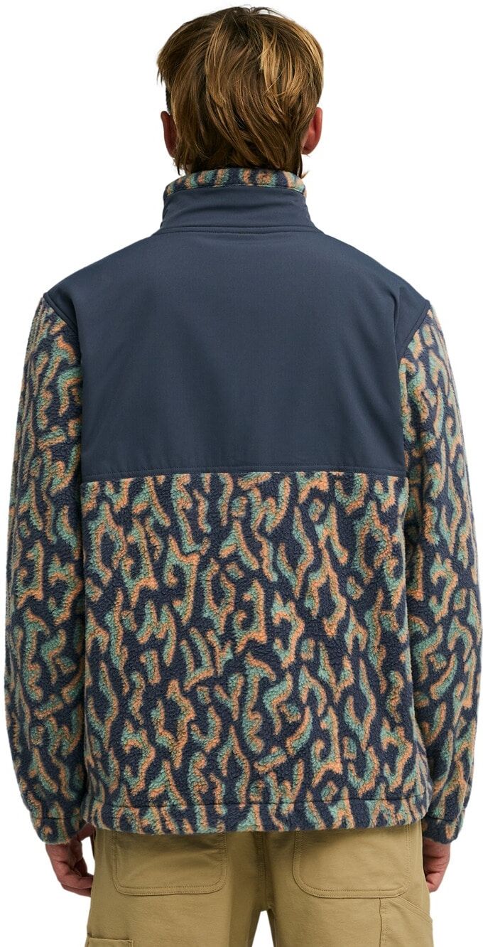 Sweatshirt BILLABONG "Re-Issue", Herren, Gr. L, bunt (charcoal grau), Obermaterial: 70% Microfaser, 30% Microfaser., Jacken Sweatshirt