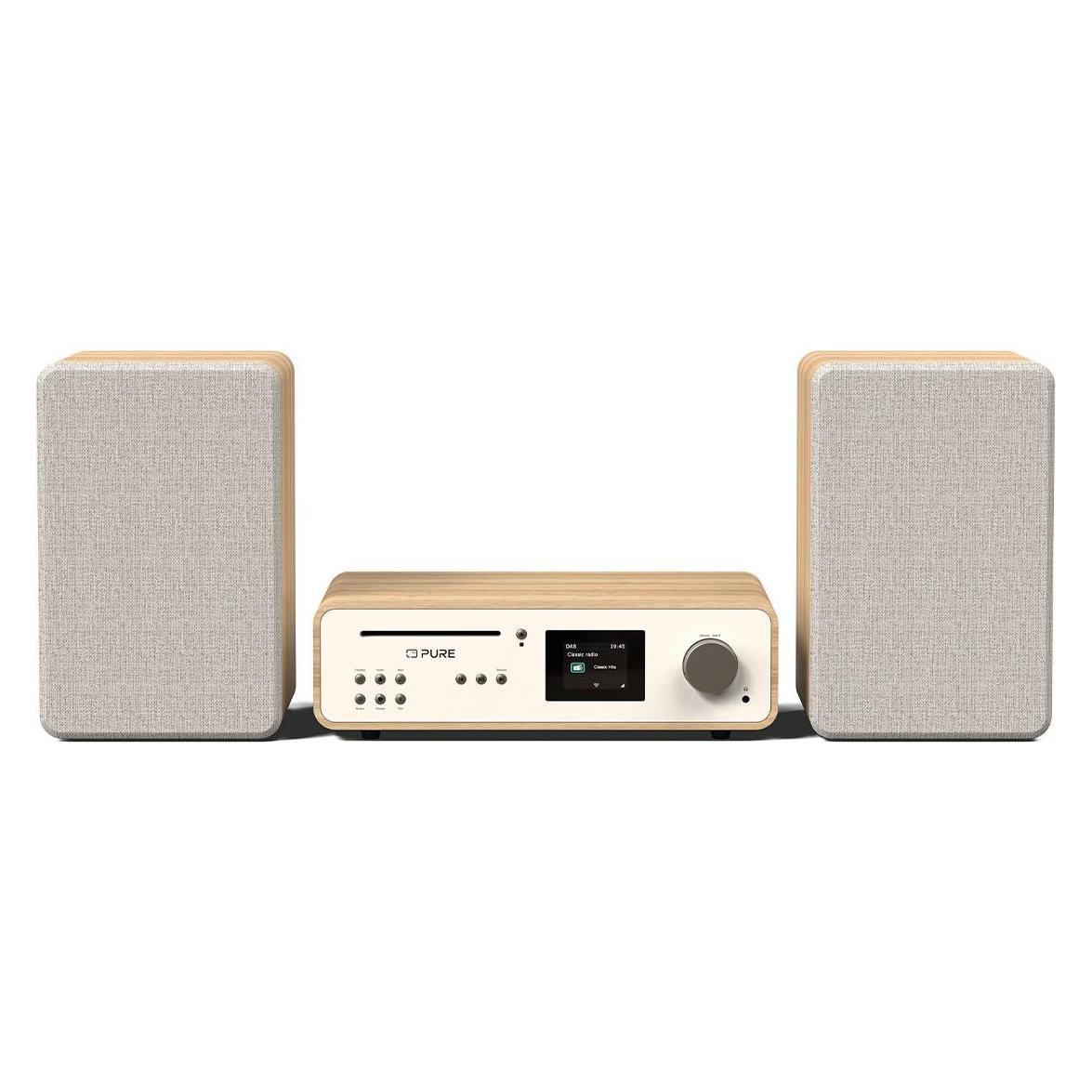 Pure Classic Stereo (Bluetooth, CD Player, Spotify Connect, WLAN, 2x 50 W) (252807)
