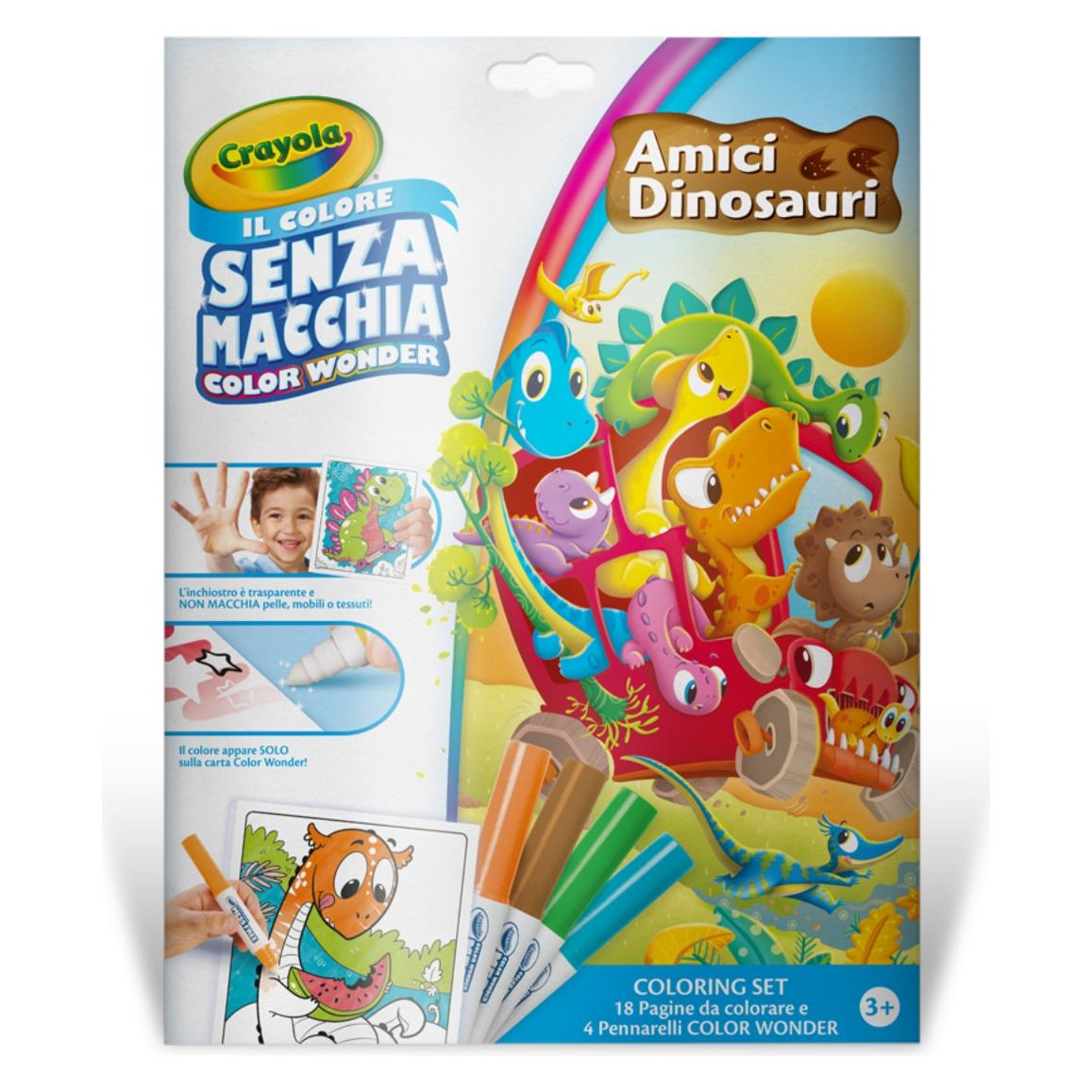 Crayola Malbuch-Set "CW - Dinosaurierfreunde" (77251373)