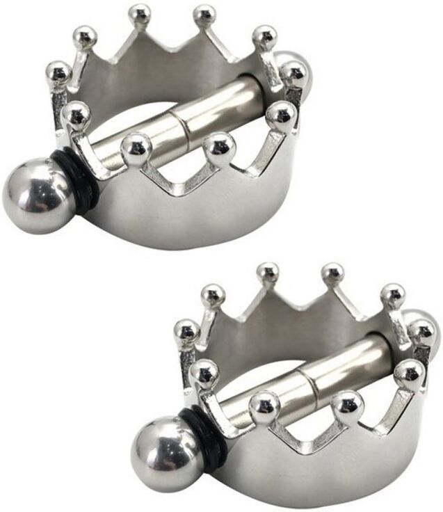 KINKgear Pince-Tétons en métal Crown 27mm