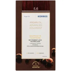 KORRES Argan Oil Dauerhafte Haarfarbe - rot
