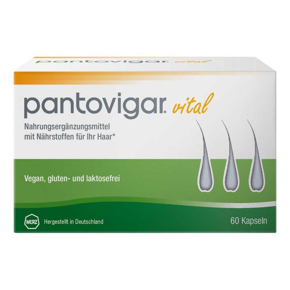 Merz Therapeutics GmbH Pantovigar Vital Kapseln Mit Nährstoffen Für Haare 19363627