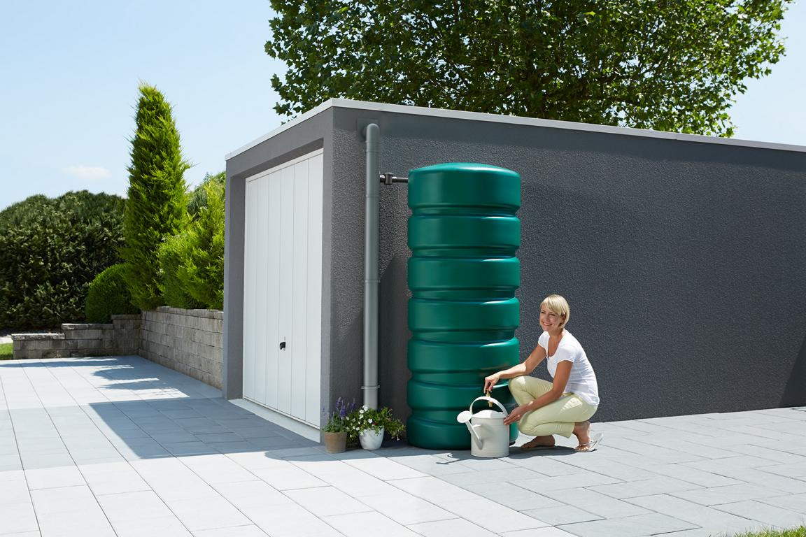 GRAFOTTOGMBH CLASSICO Gartentank-Se 2600 L grün 16895256