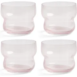 Circus Gläser 150 ml, rosa, 4 St.