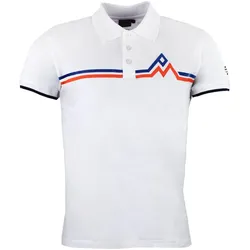 Peak mountain, Herren, Funktionsshirt, Cristal (XXL), Weiss