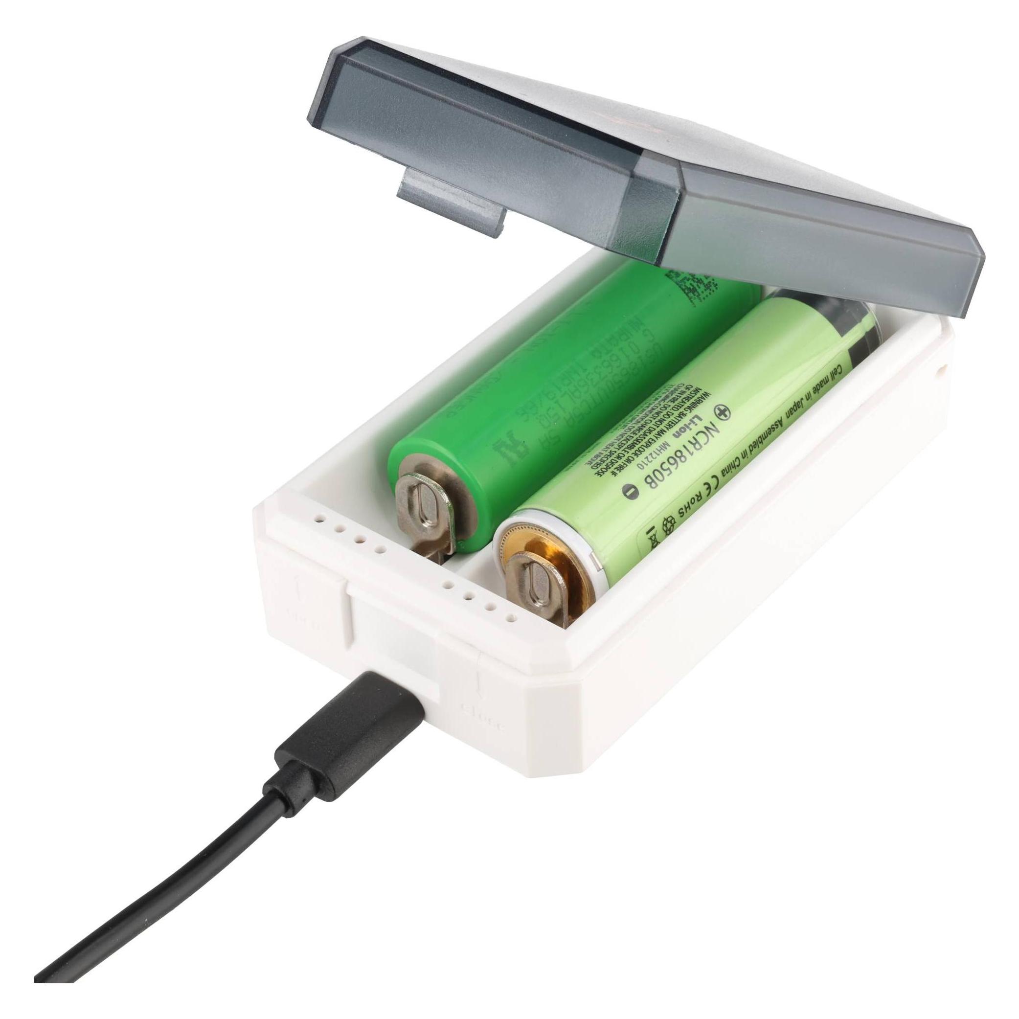 AceBeam Schnell-Ladegerät A2 für Li-Ion Akkus 10440, 14500, 16340, 18350, 18650, 21700 (10440, 14500, 16340, 18350, 18650, 21700) (A2CHARGER)
