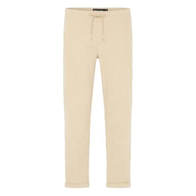 Chinohose INDICODE "Chinohose IDMotoril", Herren, Gr. S, N-Gr, beige (fog), Obermaterial: 100% Polyester PES., Hosen Chinohose