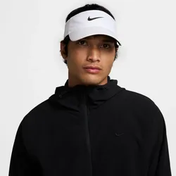 NIKE Ace Dri-FIT Visor 100 - white/anthracite/black L/XL