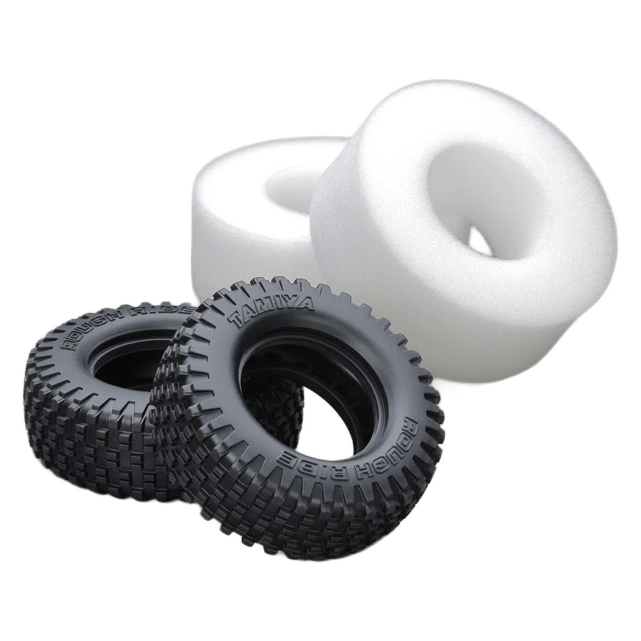 Tamiya Buggy Rear Tires (2) (51717)