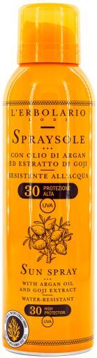 L'Erbolario Solar Spray with Argan Oil and Goji Extract SPF 30 150 ml