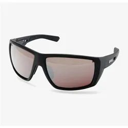 Uvex, Unisex, Sportbrille, mtn venture CV (black matt (silver), colorvision serious silver), Schwarz