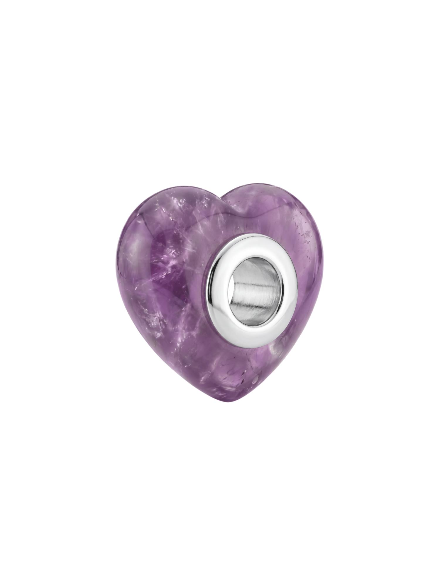 PURELEI LEI Amethyst Herz Charm