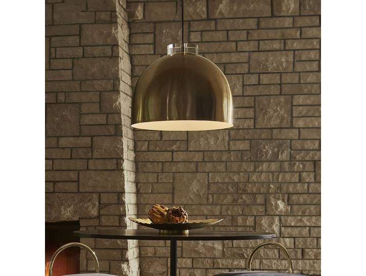 Suspension Luceo Round Ø45 Or/Transparent - AYTM - Salon / séjour - Design - Métal - À ampoule unique