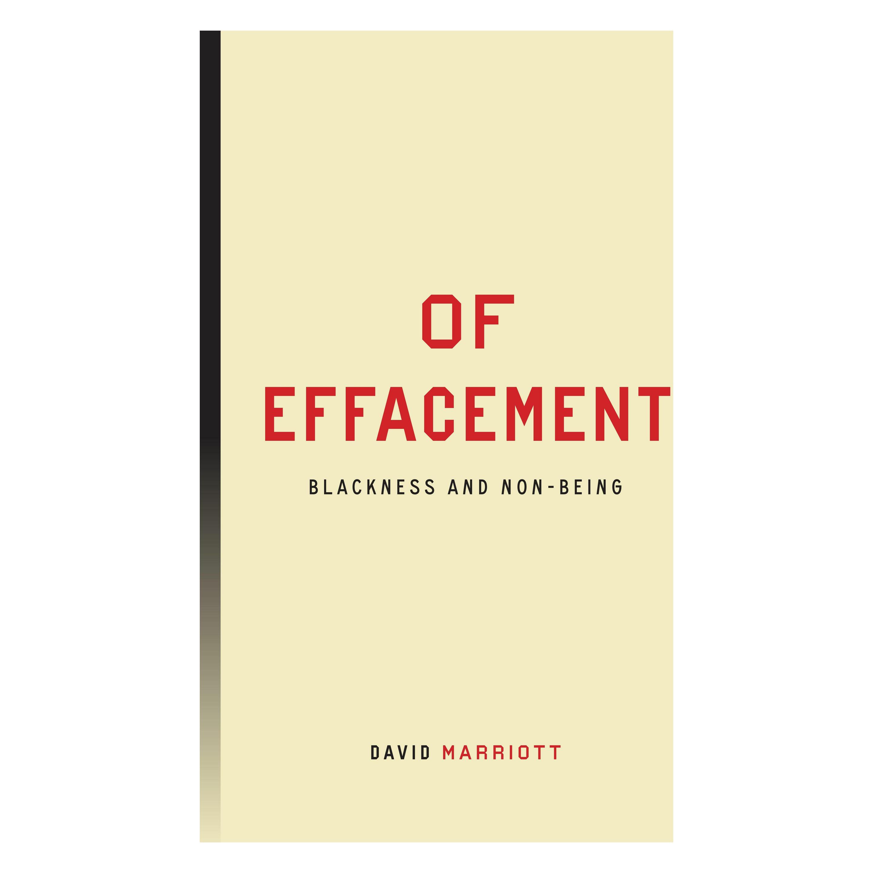 Stanford Univ Pr Of Effacement (Englisch, David Marriott) (42362990)