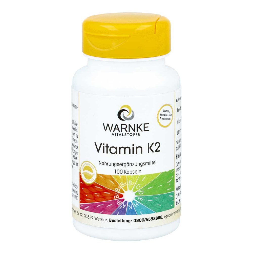 Warnke Vitalstoffe GmbH Vitamin K2 Kapseln 10827798