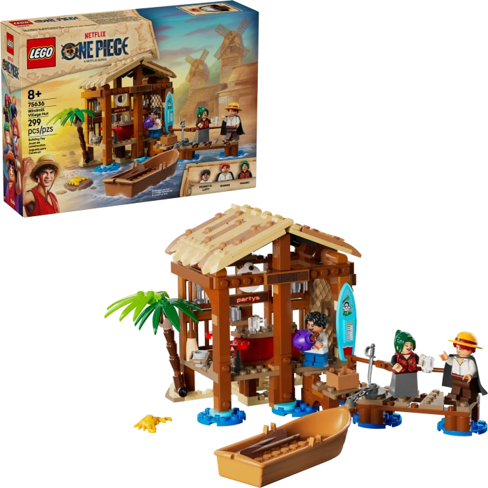 LEGO ONE PIECE 75636 Hütte im Windmühlendorf