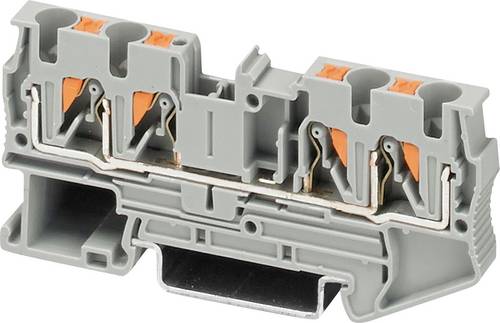 Phoenix Contact 3211797 Durchgangsklemme 6.2mm Schnellanschluss Grau