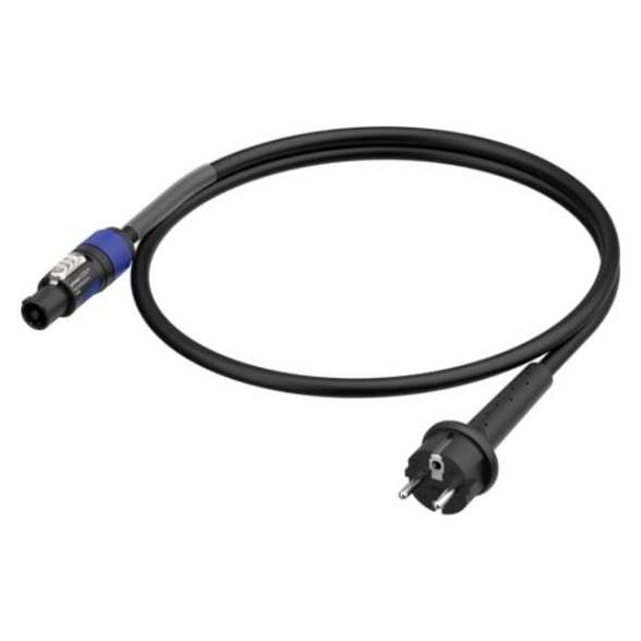 Neutrik 1036413 Strom Anschlusskabel Schwarz 3 m (3 m) (1036413)