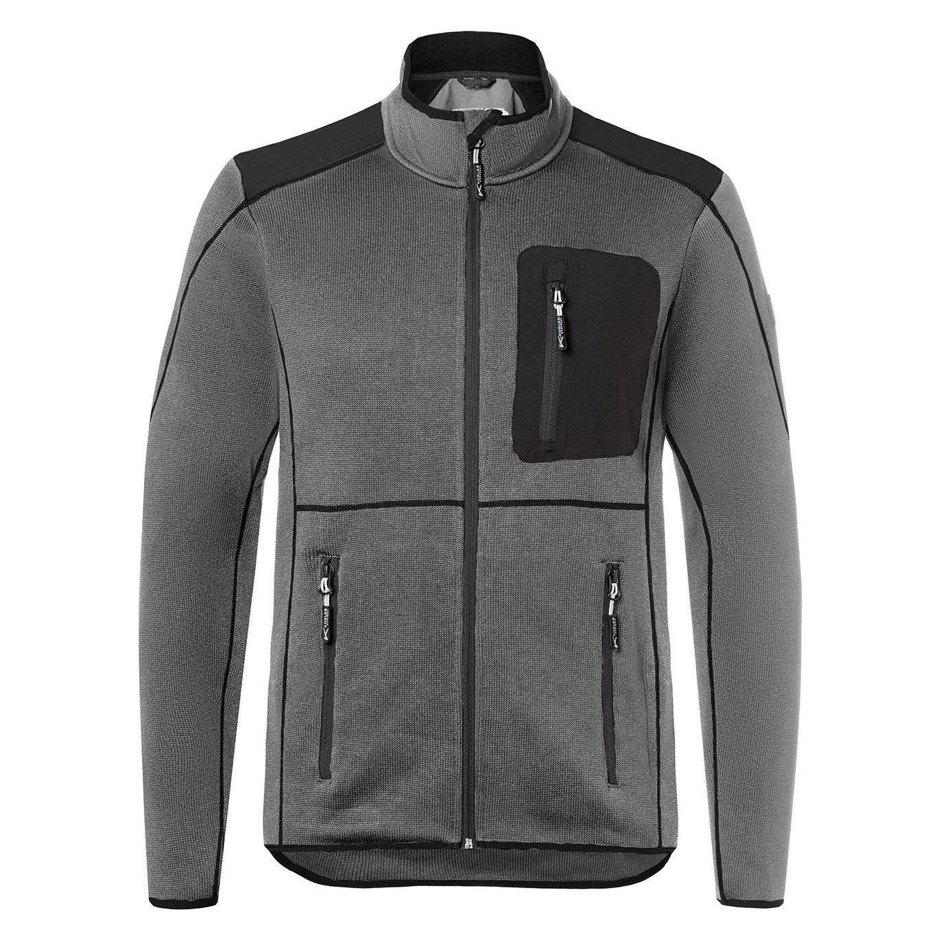 Kübler Strickjacke anthrazit/schwarz Form 1443 Grösse XS (XS) (210141)
