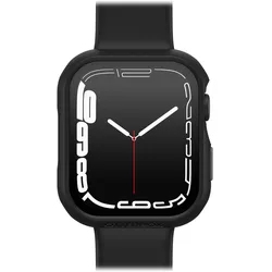 OtterBox Watch Bumper Full Body Schutzcase für Apple Watch 9/8/7 45mm, Smartwatch Schutzfolie, Schwarz