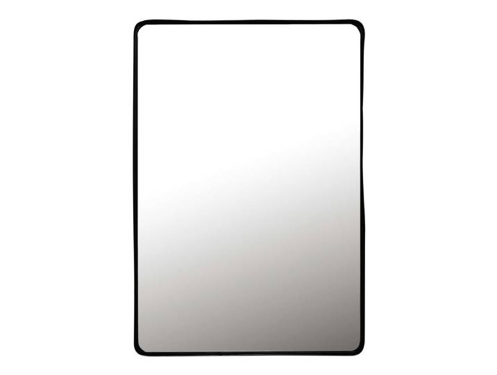 Spiegel mit schwarzem Metallrahmen, 75x110