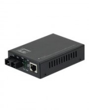 LevelOne Medienkonverter Ethernet Fast Gigabit 10Base-T - 1000Base-SX - 100Base-TX - 1000Base-T - RJ-45 / SC multi-mode - bis zu 550 m - 850 nm (0540677)