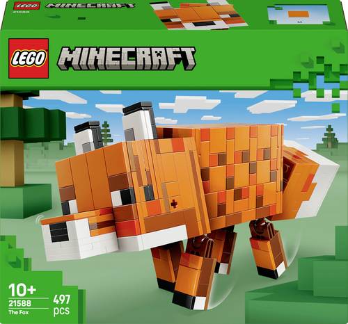 21588 LEGO MINECRAFT Der Fuchs (21588) Deko zum Videospiel Spielzeug