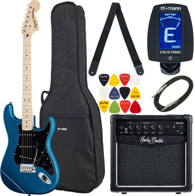 Squier Affinity Strat MN LPB Set Lake Placid Blue