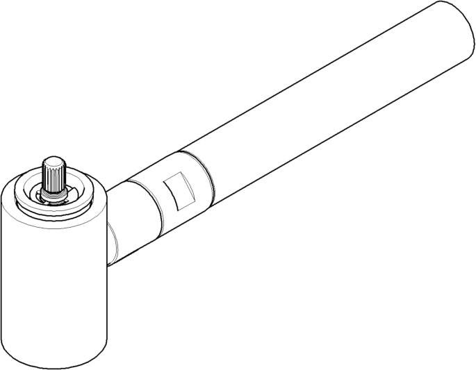 Dornbracht Auslauf 90198700100-06 platin matt
