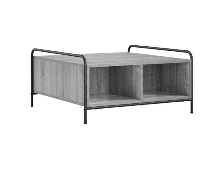vidaXL Couchtisch Sonoma-Grau 50 x 49 x 41 cm Holzwerkstoff Schlankes und minimalistisches Design. Bietet großzügigen Platz für deine Sachen