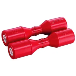 Meinl Percussion SH5R - Artist Series Shaker Luis Conte, Studio, Red - Shaker