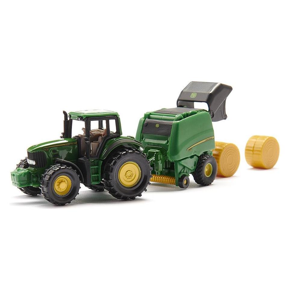 Siku 1665 John Deere mit Ballenpresse (1665)