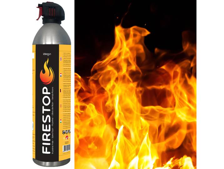 Feuerlöschspray Firestop, Brandklasse A/F, Fluorfrei, 600ml