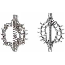 KS Tools Kettenschleuderkopf, 3 Ketten, für Spirale 16 mm, Ø 30 mm, Reinigungsutensil