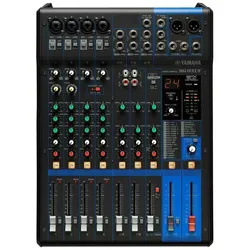 Yamaha MG10XUF (Studio- und Livemixer), Mischpult, Schwarz